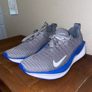 Nike Gray and Blue Running Shoes